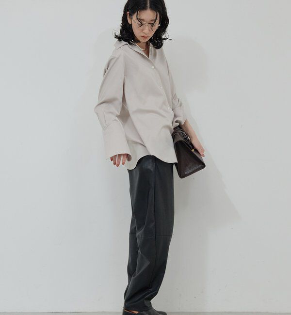  「オープンスリーブシャツ」|シャツ・ブラウス|