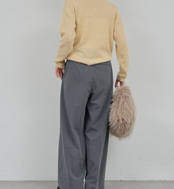  「【ATON】アルパカシルククルーネックニット/別注」|ニット・セーター|