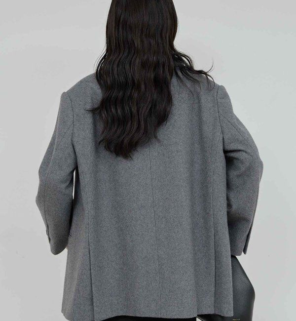  「圧縮メルトンジャコート」|テーラードジャケット|