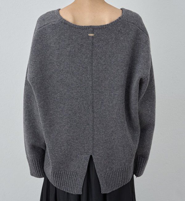  「【冬のお助けニット】メリノウールVニット」|ニット・セーター|