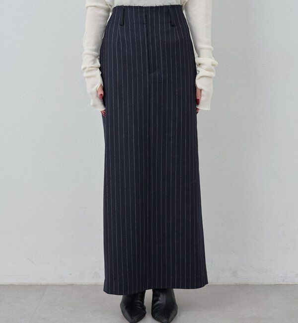  「【セットアップ対応】ストライプスカート」|スカート|