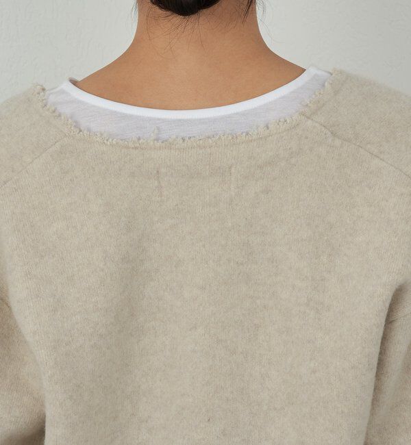  「【HERITANOVUM】 Vチュニックニット」|ニット・セーター|