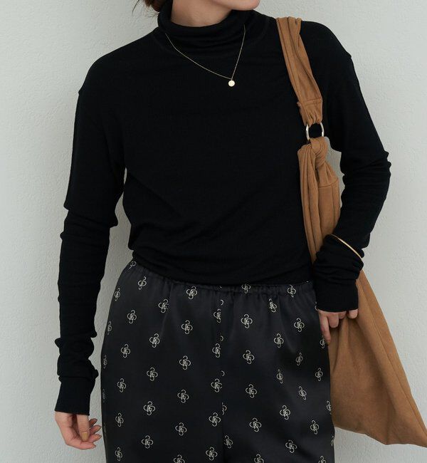  「【新色を加えてリバイバル】リブタートルカットソー」|Tシャツ・カットソー|