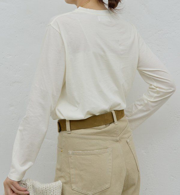  「【HERITANOVUM】 オーガニックコットンロングスリーブT」|Tシャツ・カットソー|