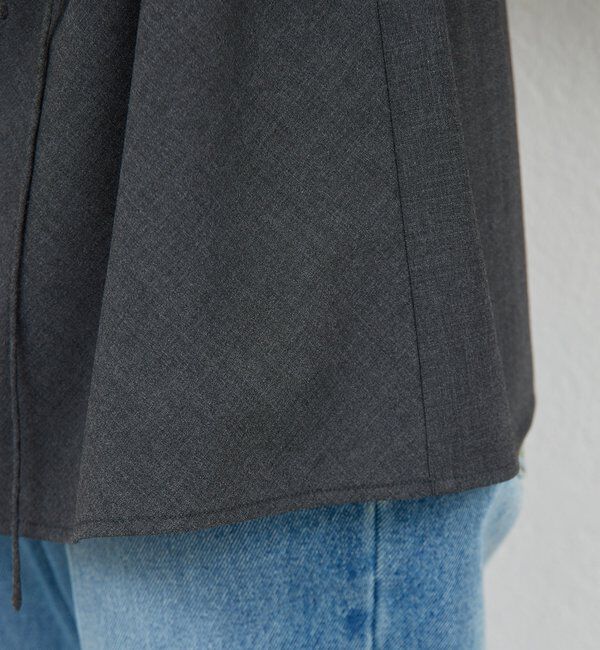  「【セットアップ対応】【2way】ドレープブラウス」|シャツ・ブラウス|