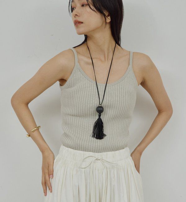  「タッセルコードネックレス」|リング|