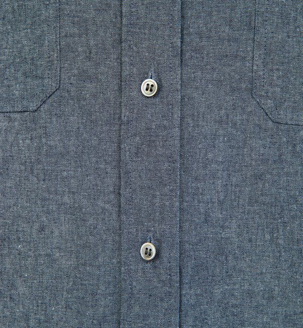  「【PEAS】タイ付きシャツ」|シャツ・ブラウス|