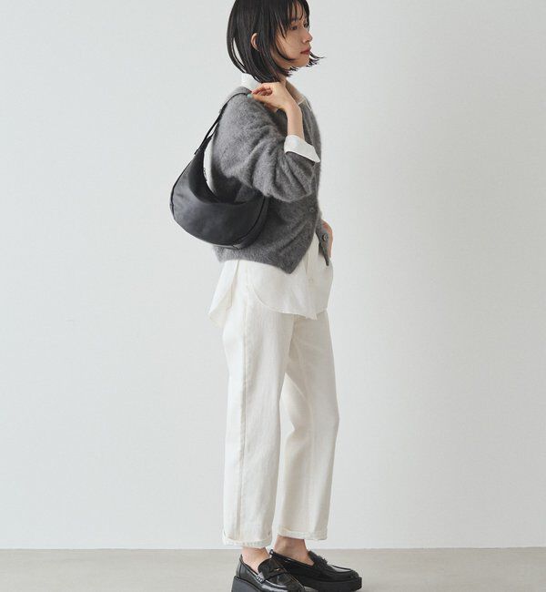  「ソフトレザーラウンドショルダーバッグ」|ショルダー・メッセンジャー|