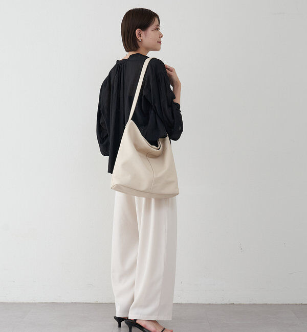  「【セール対象再値げ】［A4サイズ対応・510g］ソフトレザーワンショルダーバッグ」|ショルダー・メッセンジャー|