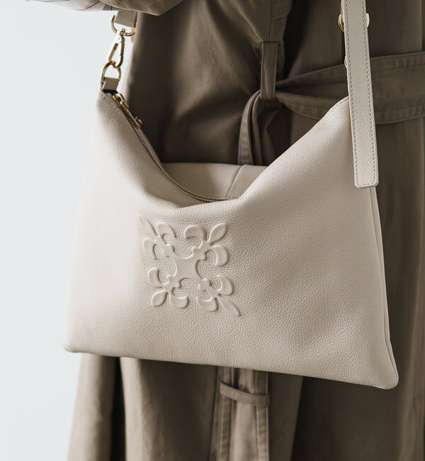  「エンボスモノグラムショルダーバッグ」|ショルダー・メッセンジャー|