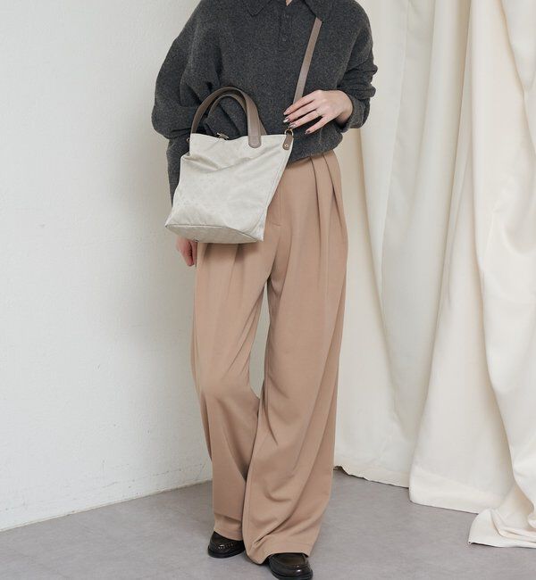  「ナイロンジャガード2WAYミニトートバッグ」|トートバッグ|