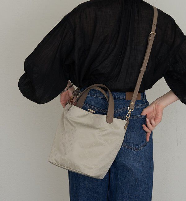  「ナイロンジャガード2WAYミニトートバッグ」|トートバッグ|