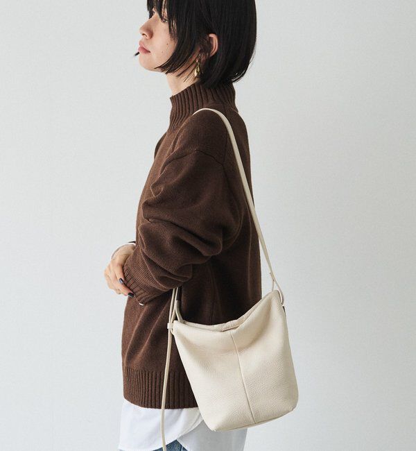  「【再値下げ】レザーミニショルダーバッグ」|ショルダー・メッセンジャー|