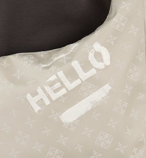  「ステンシル風プリント ナイロン2WAYミニショルダーバッグ」|ショルダー・メッセンジャー|