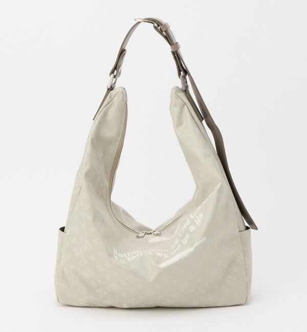  「ステンシル風プリント ナイロン2WAYショルダーバッグ」|ショルダー・メッセンジャー|