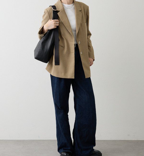  「レザーホーボーバッグ L」|ショルダー・メッセンジャー|