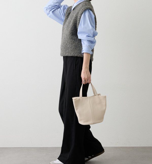  「レザー2WAYミニトートバッグ」|トートバッグ|