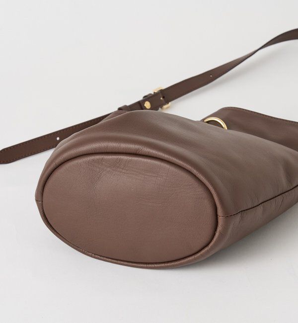  「ツイードスカーフ付きレザー2WAYショルダーバッグ」|ショルダー・メッセンジャー|