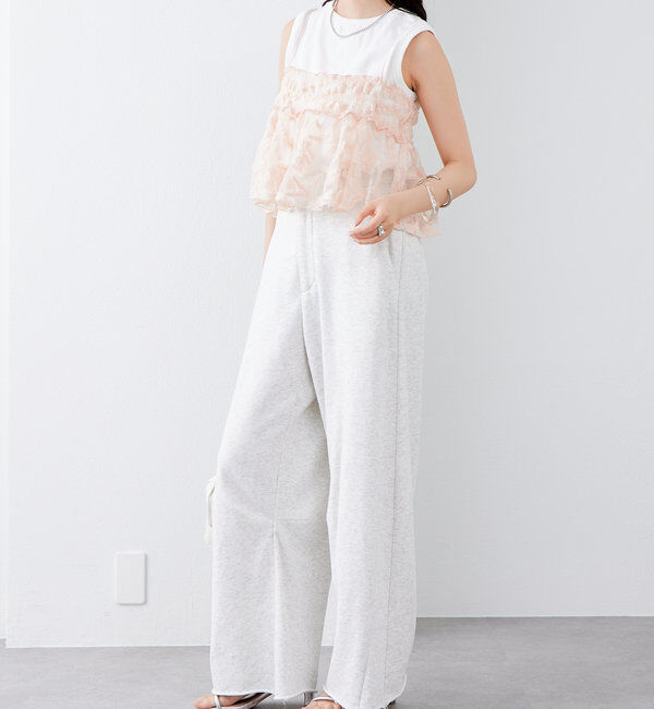  「シアーリーフビスチェ」|シャツ・ブラウス|