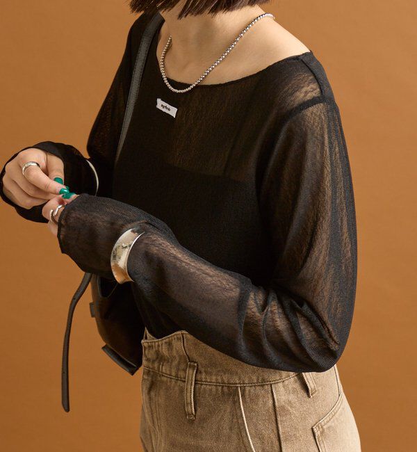  「シアースラブロングTシャツ」|Tシャツ・カットソー|