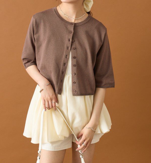  「チビボタンカーディガン」|カーディガン|