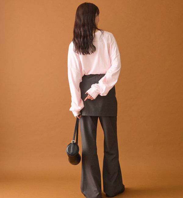  「BIGロゴロングTシャツ」|Tシャツ・カットソー|