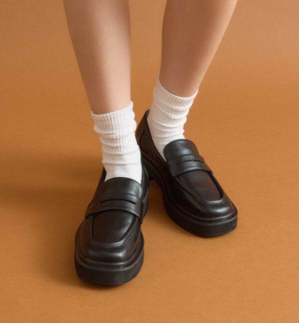  「ボリュームソールローファー」|ローファー|