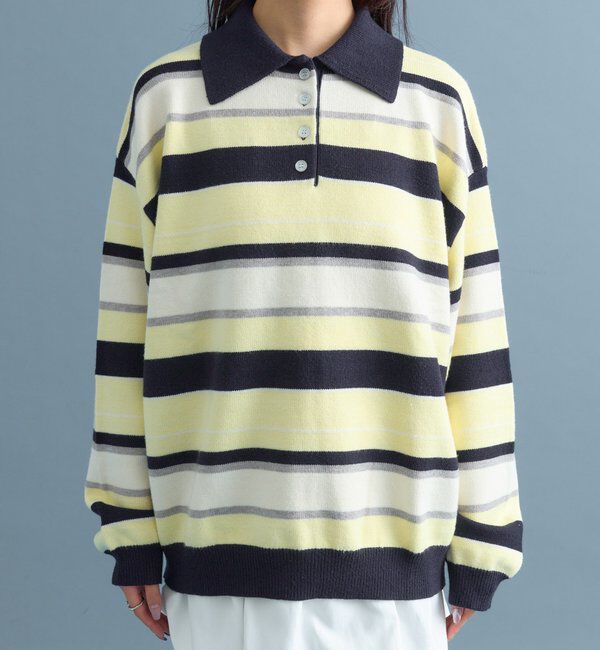  「マルチボーダーラガーニット」|ニット・セーター|