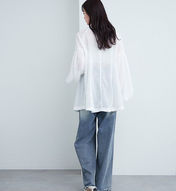  「【@akane__11.1】フリンジシェイプチュニック」|シャツ・ブラウス|