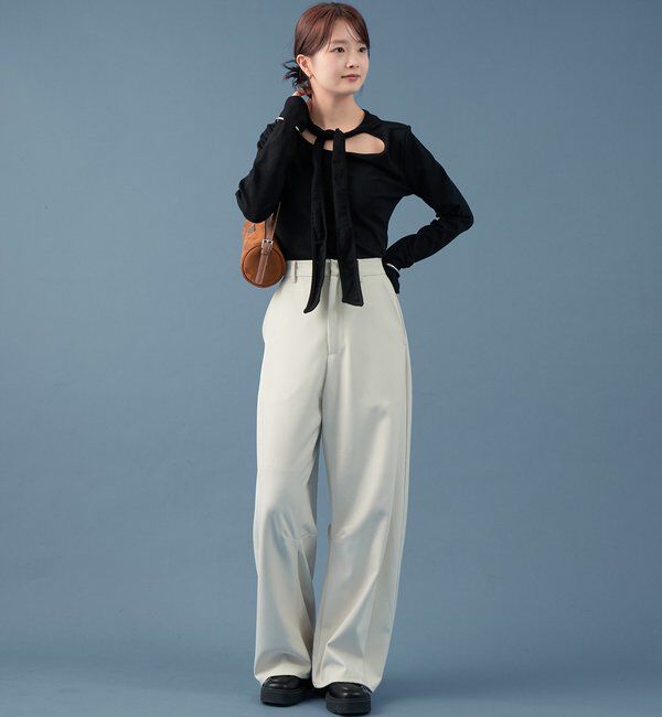  「ボウタイカットソー」|Tシャツ・カットソー|