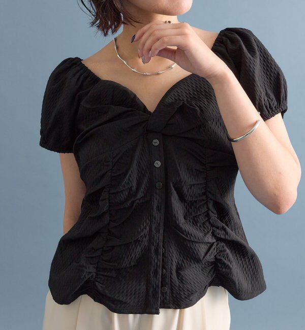  「パフビスチェ ブラウス」|シャツ・ブラウス|