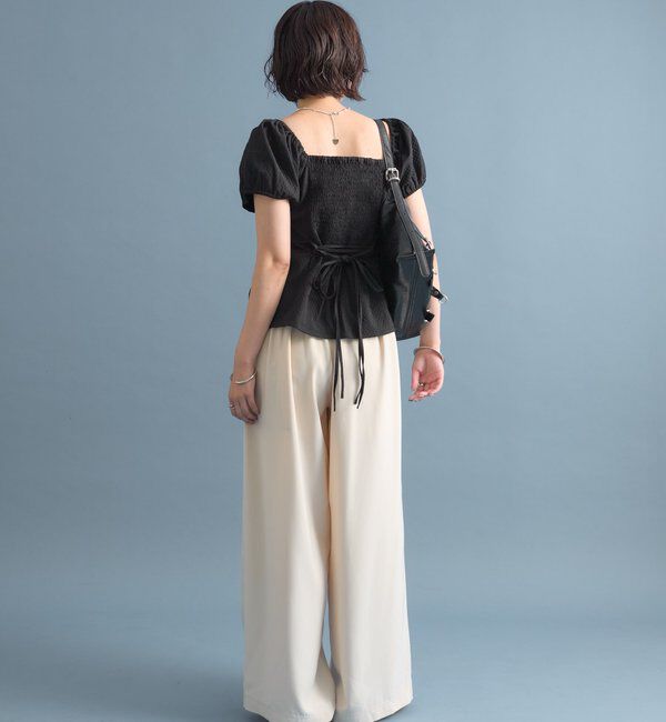  「パフビスチェ ブラウス」|シャツ・ブラウス|