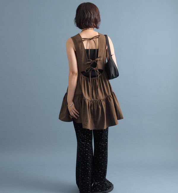  「ベロアフレアパンツ」|チノ|