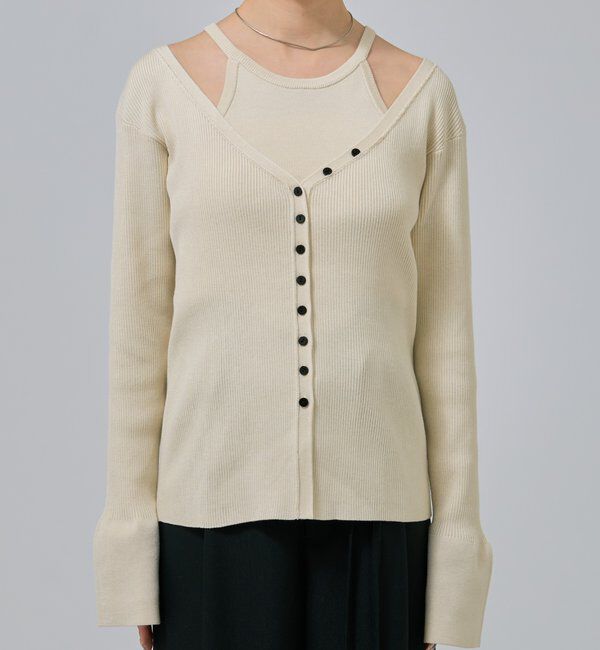 「アメスリニットカーデSET」|カーディガン|
