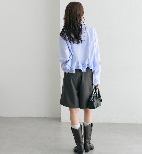  「ウェーブフリルブラウス」|シャツ・ブラウス|