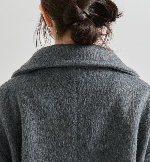  「ウール混 シャギーミドルコート」|その他|