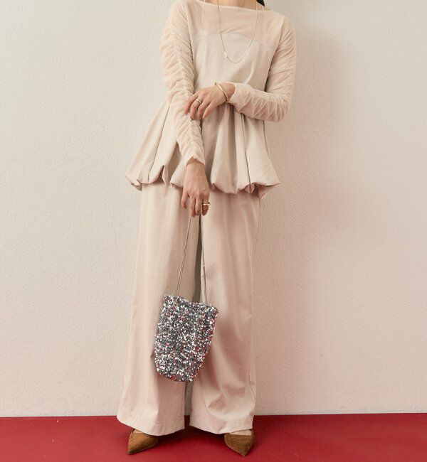  「【@aoiikegaya企画】チュール切替ペプラムSET UP」|チノ|