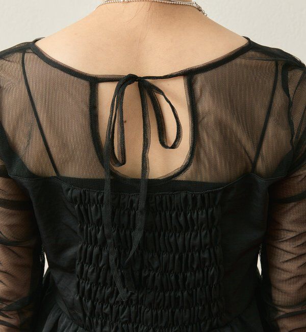  「【@aoiikegaya企画】チュール切替ペプラムSET UP」|チノ|