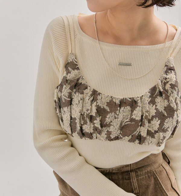  「ヴィンテージライク ビスチェ」|シャツ・ブラウス|