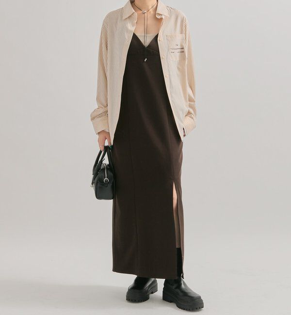  「ポケット刺繍ストライプシャツ」|シャツ・ブラウス|