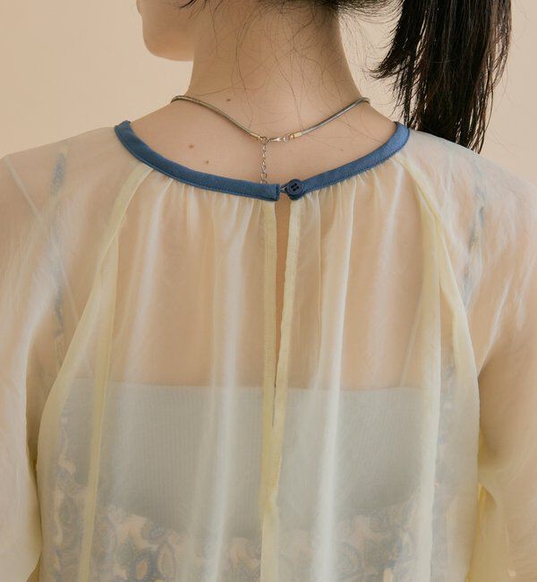  「[森川企画]シアーレイヤード ワンピースSET」|ワンピース|