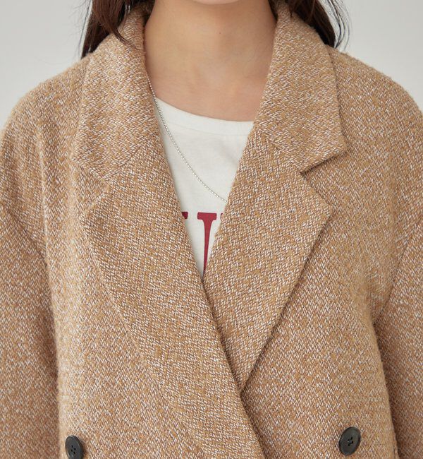  「ツイードBIGジャケット」|テーラードジャケット|