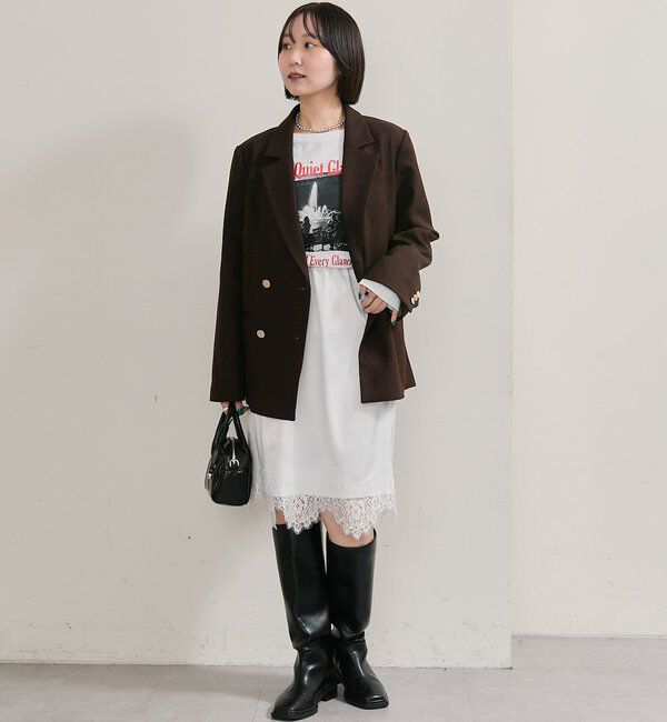  「裾レースマルチスカート」|スカート|