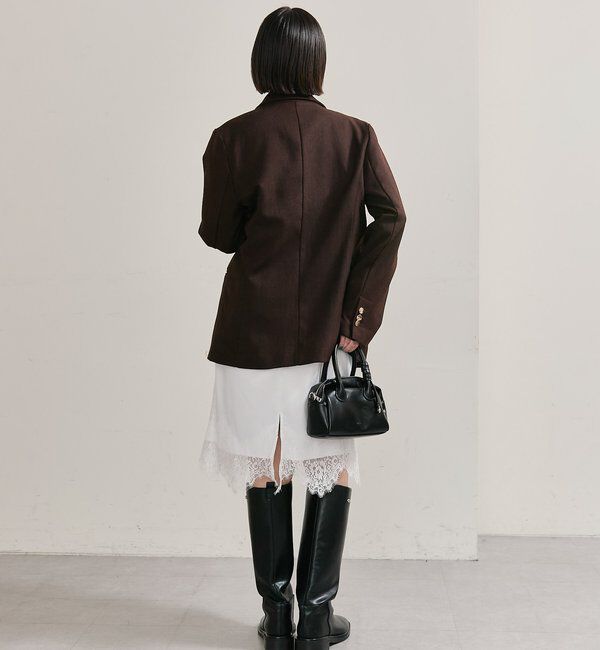  「裾レースマルチスカート」|スカート|