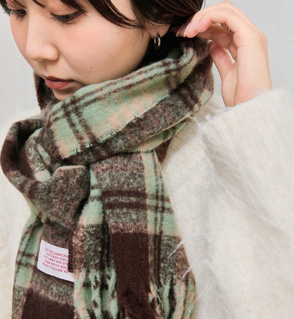  「チェックストール」|マフラー|