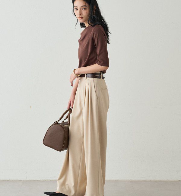  「ドレープカットソー」|Tシャツ・カットソー|