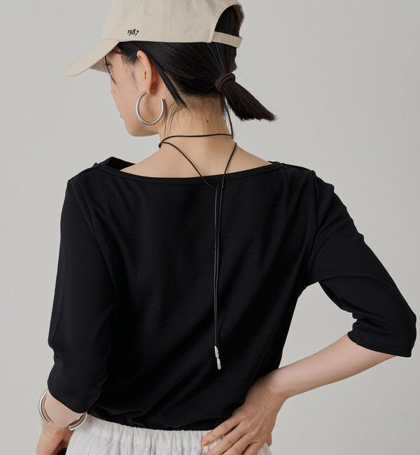  「ドレープカットソー」|Tシャツ・カットソー|