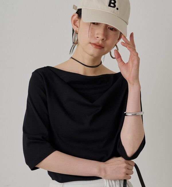  「ドレープカットソー」|Tシャツ・カットソー|