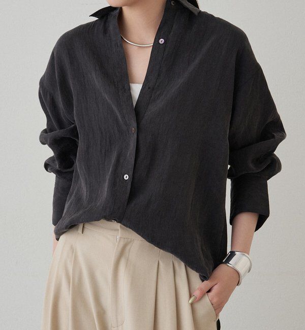  「とろみシャツ」|シャツ・ブラウス|