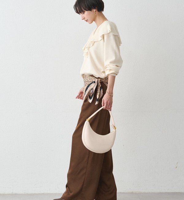  「フリルカラーニット」|ニット・セーター|